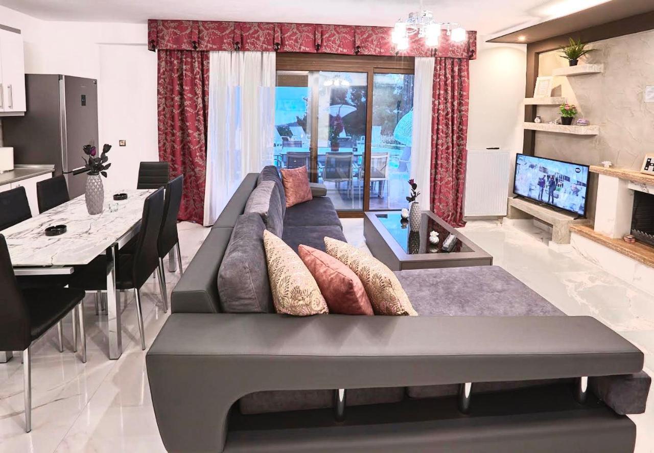 Earthy Boutique Luxurious House -Marble Luxury House Villa Paliouri Dış mekan fotoğraf